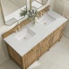 Lorelai 60" Double (Vanity Only Pricing) in Light Natural Oak